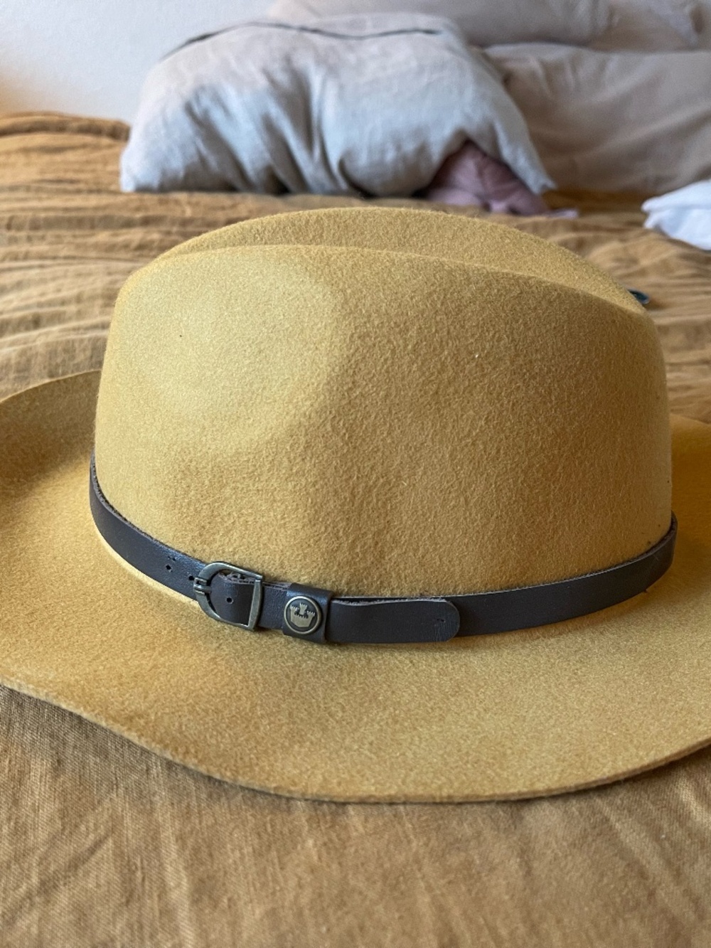 Goorin Bros Felt Fedora w leather band